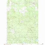 United States Geological Survey Kenton, MI (1982, 25000-Scale) digital map