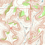 United States Geological Survey Kenton, OK-CO (1968, 24000-Scale) digital map