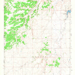 United States Geological Survey Kenton SW, OK (1969, 24000-Scale) digital map