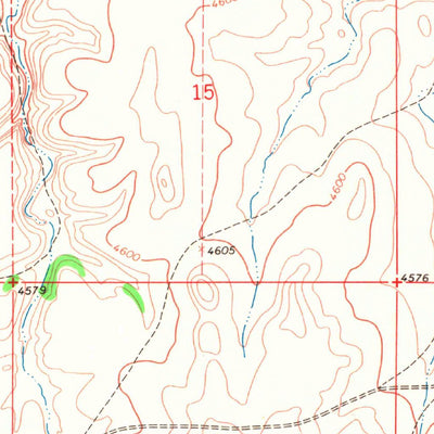 United States Geological Survey Kenton SW, OK (1969, 24000-Scale) digital map