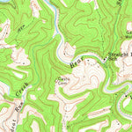United States Geological Survey Kentuck, WV (1957, 24000-Scale) digital map