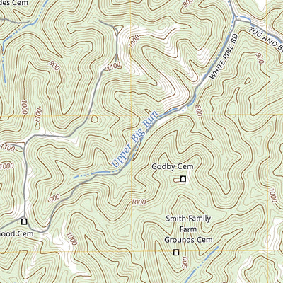 United States Geological Survey Kentuck, WV (2023, 24000-Scale) digital map