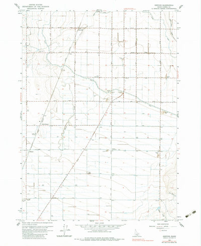 United States Geological Survey Kenyon, ID (1964, 24000-Scale) digital map