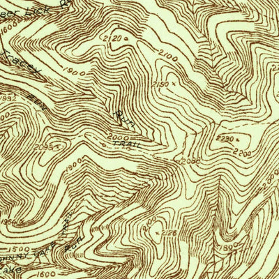 United States Geological Survey Kenzua, PA-NY (1936, 48000-Scale) digital map
