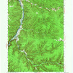 United States Geological Survey Kenzua, PA-NY (1949, 62500-Scale) digital map
