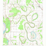 United States Geological Survey Keo, AR (1954, 24000-Scale) digital map