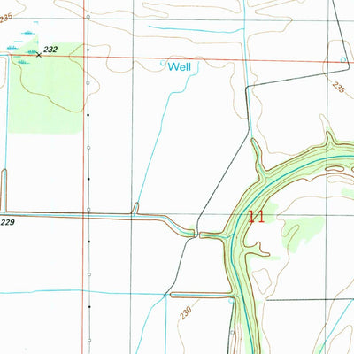 United States Geological Survey Keo, AR (1987, 24000-Scale) digital map