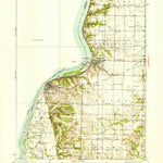 United States Geological Survey Keokuk, IA-IL-MO (1950, 62500-Scale) digital map