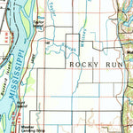 United States Geological Survey Keokuk, IA-MO-IL (1986, 100000-Scale) digital map