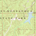 United States Geological Survey Keosauqua, IA (1968, 24000-Scale) digital map