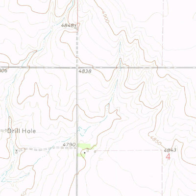 United States Geological Survey Keota SE, CO (1972, 24000-Scale) digital map