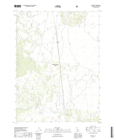 United States Geological Survey Kephart, CA (2021, 24000-Scale) digital map