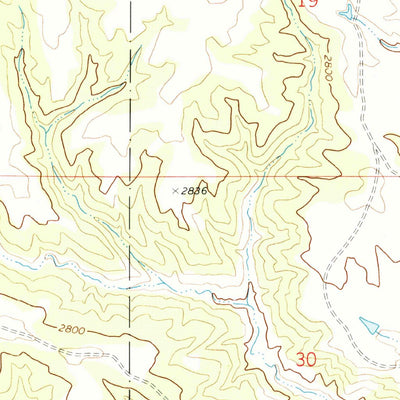 United States Geological Survey Kepple Bottoms, MT (1971, 24000-Scale) digital map