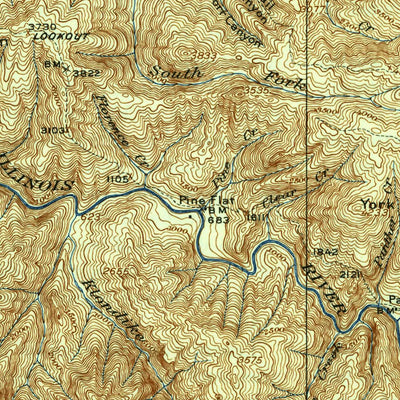 United States Geological Survey Kerby, OR-CA (1917, 125000-Scale) digital map