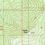 United States Geological Survey Kerby Peak, OR (1986, 24000-Scale) digital map