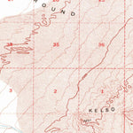 United States Geological Survey Kerens, CA (1957, 62500-Scale) digital map