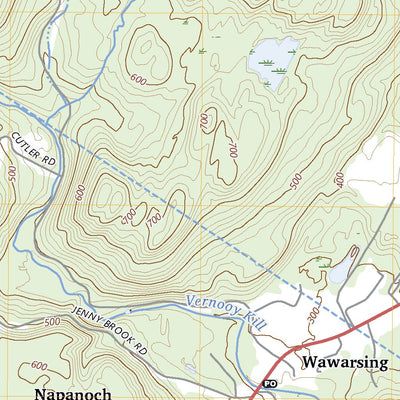 United States Geological Survey Kerhonkson, NY (2023, 24000-Scale) digital map