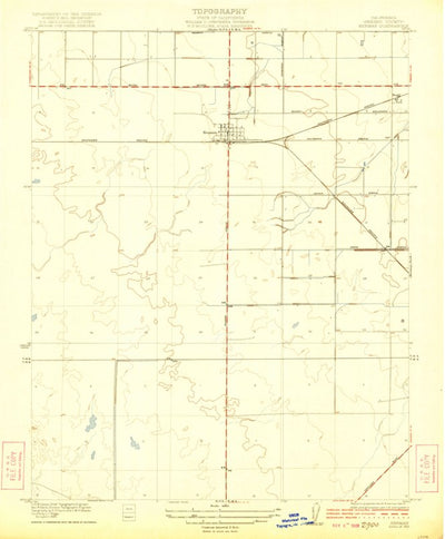 United States Geological Survey Kerman, CA (1922, 31680-Scale) digital map