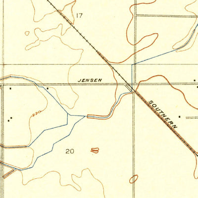 United States Geological Survey Kerman, CA (1922, 31680-Scale) digital map