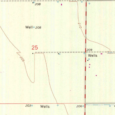 United States Geological Survey Kerman, CA (1963, 24000-Scale) digital map