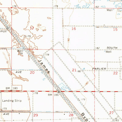 United States Geological Survey Kerman, CA (1963, 62500-Scale) digital map
