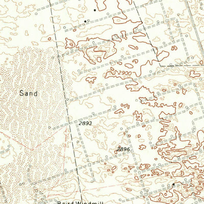United States Geological Survey Kermit NW, TX (1970, 24000-Scale) digital map