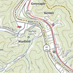 United States Geological Survey Kermit, WV (2023, 24000-Scale) digital map