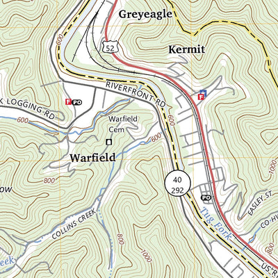 United States Geological Survey Kermit, WV (2023, 24000-Scale) digital map
