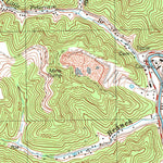 United States Geological Survey Kermit, WV-KY (1992, 24000-Scale) digital map