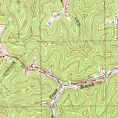 United States Geological Survey Kermit, WV-KY (1992, 24000-Scale) digital map