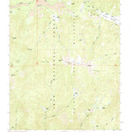 United States Geological Survey Kern Peak, CA (1988, 24000-Scale) digital map
