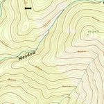 United States Geological Survey Kern Peak, CA (1988, 24000-Scale) digital map