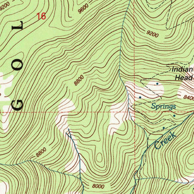 United States Geological Survey Kern Peak, CA (1994, 24000-Scale) digital map