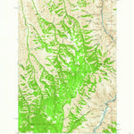 United States Geological Survey Kernan Point, OR-ID (1954, 62500-Scale) digital map