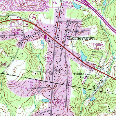 United States Geological Survey Kernersville, NC (1969, 24000-Scale) digital map
