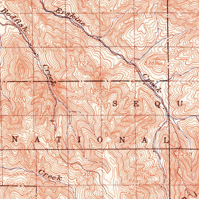 United States Geological Survey Kernville, CA (1906, 125000-Scale) digital map