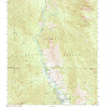 United States Geological Survey Kernville, CA (1986, 24000-Scale) digital map