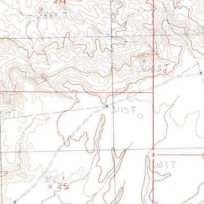 United States Geological Survey Kerr Cow Camp, MT (1984, 24000-Scale) digital map