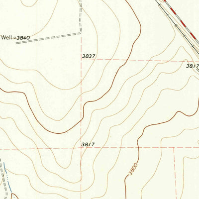 United States Geological Survey Kerrick, TX (1964, 24000-Scale) digital map