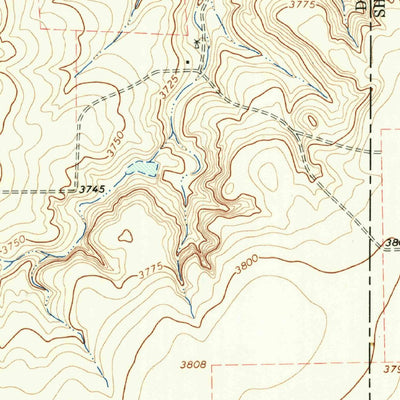 United States Geological Survey Kerrick, TX (1964, 24000-Scale) digital map