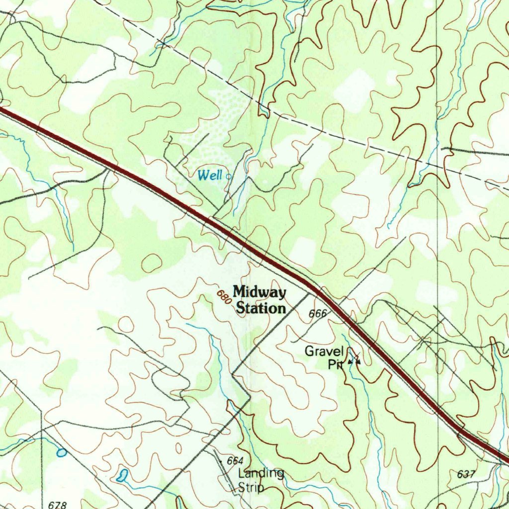 Kerrville, TX (1985, 100000-Scale) Map by United States Geological ...