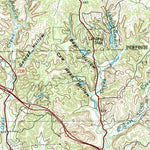 United States Geological Survey Kerrville, TX (1985, 100000-Scale) digital map