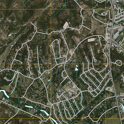 United States Geological Survey Kerrville, TX (2010, 24000-Scale) digital map