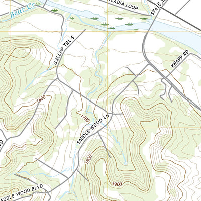 United States Geological Survey Kerrville, TX (2022, 24000-Scale) digital map