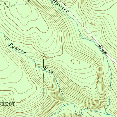 United States Geological Survey Kersey, PA (1970, 24000-Scale) digital map