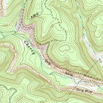 United States Geological Survey Kersey, PA (1970, 24000-Scale) digital map