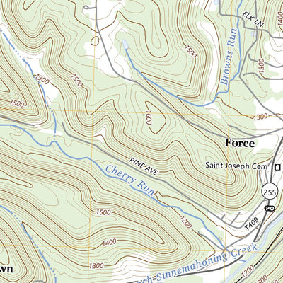 United States Geological Survey Kersey, PA (2023, 24000-Scale) digital map
