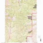 United States Geological Survey Kessler Creek, ID (1995, 24000-Scale) digital map