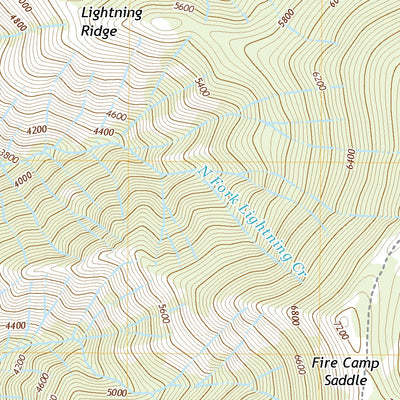 United States Geological Survey Kessler Creek, ID (2020, 24000-Scale) digital map