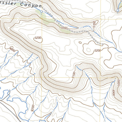 United States Geological Survey Kessler Gap, WY (2023, 24000-Scale) digital map
